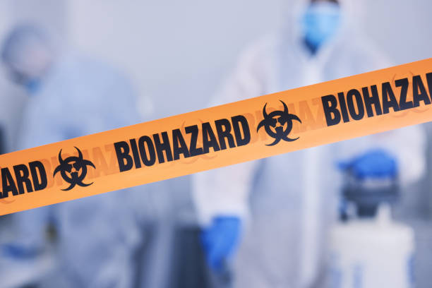 Professional Infectious Disease Decontamination technician working in Fellows, CA
